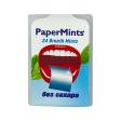 PaperMints Strips №24 mentol pastillari shakar yo'q