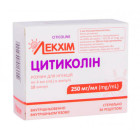 Цитиколин, 1000 мг/4 мл, амп. №10