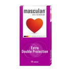 Prezervativlar Masculan Extra Double Protection №10