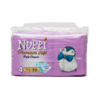 Подгузники "Nuppi" Premium Soft размер #4 №39