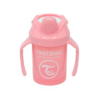 Поильник-непроливайка "Twistshake" розовый 4+м 230мл