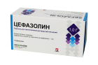 Цефазолин 1,0 г №1 пор.д/приг.р-ра д/инъекций