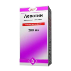 Леватин, 1000 мг/200 мл, 200 мл, флакон №1