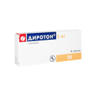 Диротон 5 мг №28