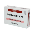 Гликламид 1,75мг №50