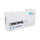 Глимепирид, 2 мг, таб. №90