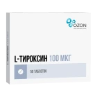 L-Тироксин, 100 мкг, таб. №50