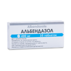 Альбендазол, 400 мг, таб. №10