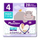 Подгузники детские Monchico Maxi, размер 4, №28