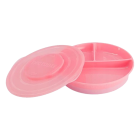 Тарелка с разделителем "Twistshake" розовая 6+м