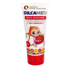 Зубная паста детская Silcamed, Strawberry 65 мл