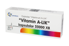 Vitamin A-LIK 33000 IU No 20 ta qopqoq.
