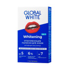 Полоски для отбеливания зубов GLOBAL WHITE №7