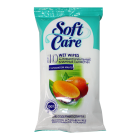 Салфетки влажные Soft care манго №10