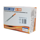 Insulin shprits. ACCU SHOT U-100 1ml 31Gx15/64