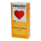 Презервативы Masculan С колечеками и пупырышками №10/3