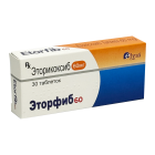 Эторфиб 60 60мг №30 таблетки