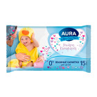 Салфетки влажные для детей "Aura" Ultra Comfort №15