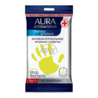 Салфетки влажные антибактериальные AURA Derma Protect №15