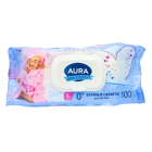 Салфетки влажные детские "Aura" Ultra comfort №100