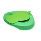 Qopqoqli plastik choyshab