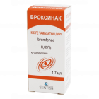 Broxinac 0,09% 1,7 ml ko'z tomchilari