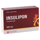 Инсулипон 600мг №30 таблетки