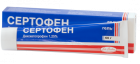 Сертофен  1,25% 60г гель для наружного применения