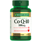 Коэнзим Q-10 Nature`s Bounty 100мг №60 капс. 