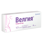 Велгия 1,7мг/доза 4дозы 6,8 мг/3мл №1 раствор для подкожного введения