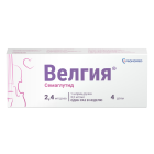 Велгия 2,4 мг/доза 4дозы 9,6 мг/3мл №1 раствор для подкожного введения