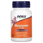 Мелатонин NOW (Melatonin) 3мг №60 капсулы