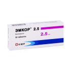 Эмкор 2,5 мг №30