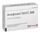 Anaflex Max 500, 500 mg/20 mg, tab. № 30