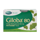 Гилоба таблетки, покрытые оболочкой 80МГ 30