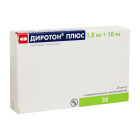 Диротон плюс 1,5мг+10мг №28 капсулы