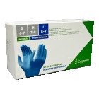 Перчатки NS нитриловые смотровые нестерильные опудренные р.L