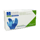 Перчатки NS нитриловые смотровые нестерильные опудренные р.S