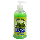Жидкое крем-мыло"Bravo"Aloe Vera 500мл