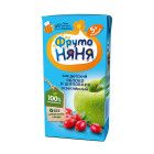 Сок "Фруто-Няня" яблоко, шиповник 200 мл