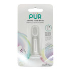 Tish cho'tkasi shaklidagi Pur silikon tish tozalagich