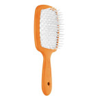 Расческа Superbrush маленькая оранжевая/белая