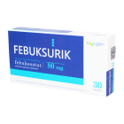 Febuxurik 80 mg № 30 tabletkalari
