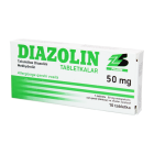 Диазолин 50мг №10 таблетки