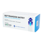 Seftriakson 1,0 g No 10 teshiklari. d/prig.r-ra d/i.