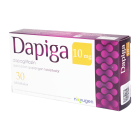 Дапига 10 мг №30 таблетки