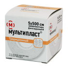 Лейкопластырь фиксирующий нестерильный Мультипласт 5см*500см