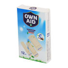 Пластыри гигиенические OWN AID поливинилхлорид универсальные №12