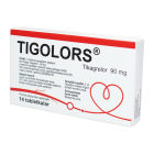 Tigolors 90 mg № 14 tabletkalari