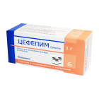 Sefepim 1,0 g № 10 vena ichiga va mushak ichiga yuborish uchun eritma tayyorlash uchun kukun